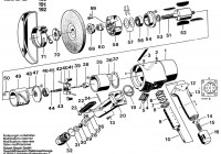 Bosch 0 607 350 192 ---- Pneumatic Vertical Grinde Spare Parts